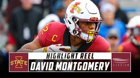 David Montgomery Iowa State Football Highlights - 2018 Season | Stadium - YouTube