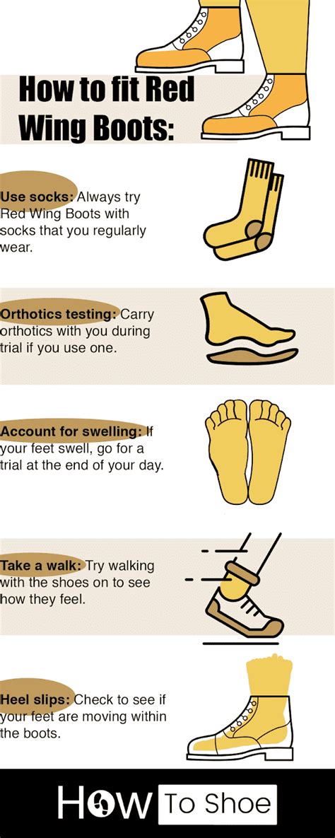 Red wing Boots Sizing - How To Shoe