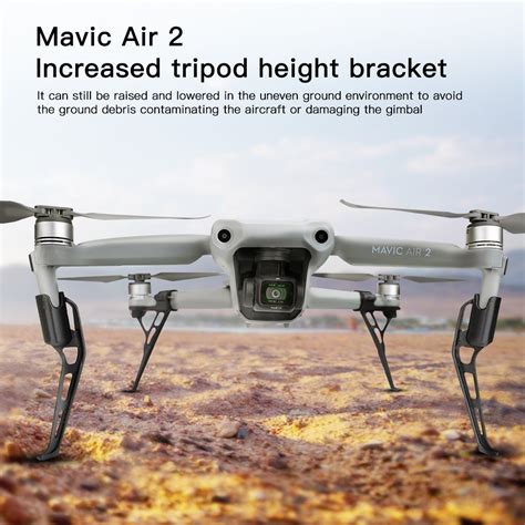 New Landing Gear Extended Heighten Leg Tripod Accessories for DJI MAVIC AIR 2 RC Drone – Trabajando