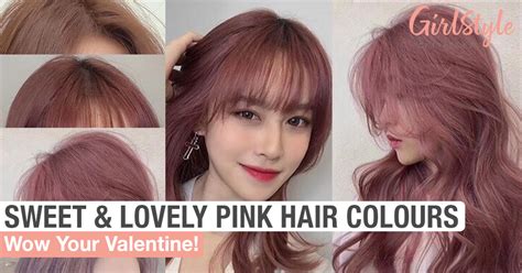 Sweet & Lovely Pink Hair Colours To Wow Your Valentine With