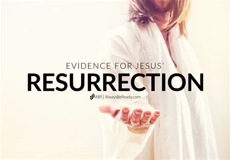 Evidence for Jesus' Resurrection