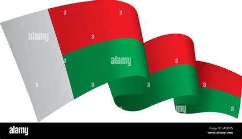 Madagascar flag, vector illustration Stock Vector Image & Art - Alamy