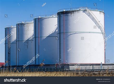 Fuel Lng Gas Storage Tanks Oil Stock Photo 2156460615 | Shutterstock