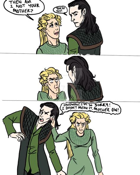 You're My Mother (Thor 2 Spoilers) by CrazyOtaku13 on DeviantArt