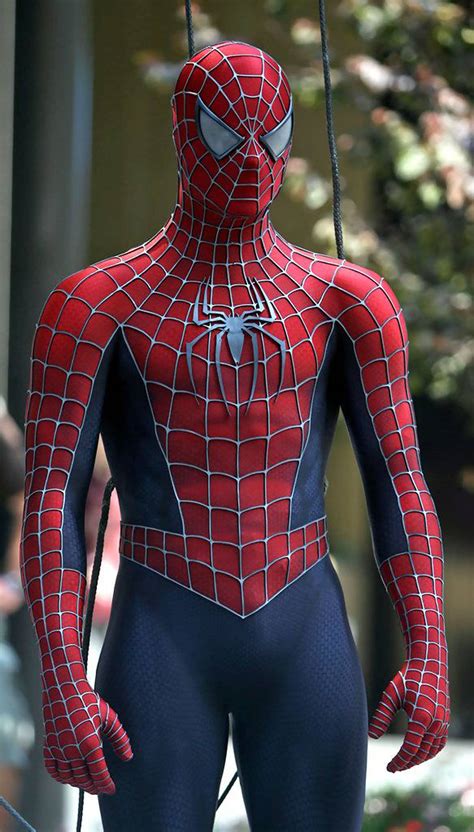 Sam Raimi Spider-Man Red With Blue Suit Spiderman Costume | Etsy