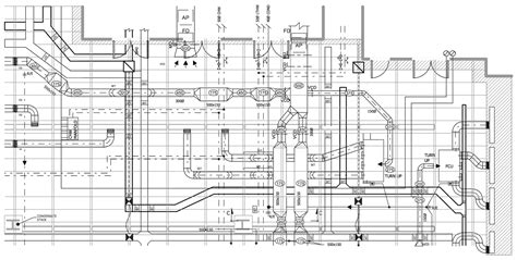 Building Services Coordinated Drawing | Hvac system design, Hvac, Hvac ...