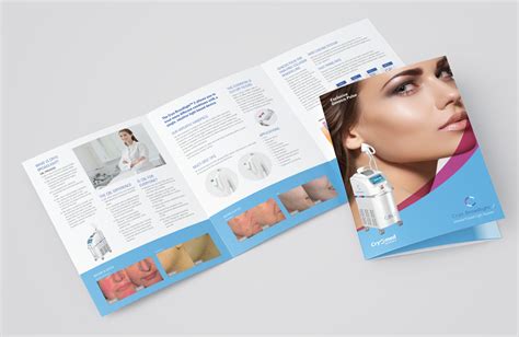 6-page roll-fold brochure on Behance