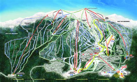 Pistenplan Big White Ski Resort • Offene Lifte & Pisten • Skipanorama