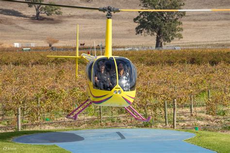 Private Barossa Valley Deluxe Scenic Flight in Adelaide by Barossa Helicopters - Klook New Zealand