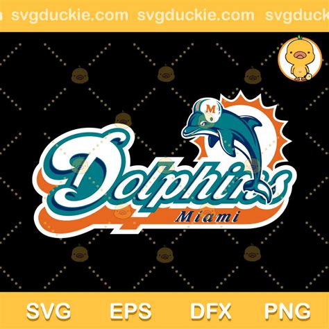 Miami Dolphins LOGO SVG, Miami Dolphins SVG