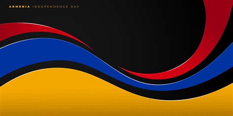 Red, yellow, blue and black abstract background for Armenia ...