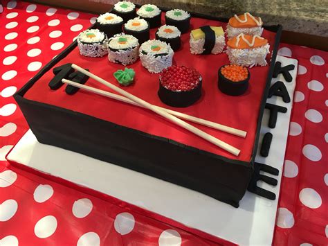 Sushi Cake Kylie Birthday, Birthday Ideas, Birthday Parties, Sushi Cake, Sushi Party, Awesome ...