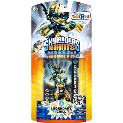 Skylanders Giants Lightcore Legendary Chill Figure Pack - Walmart.com ...