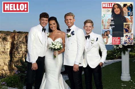 Jeff Brazier shares first pictures of intimate wedding to Kate Dwyer with teenage sons by his ...