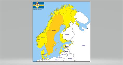 I made a map of the "New Swedish Empire" (more in the comments) : r ...