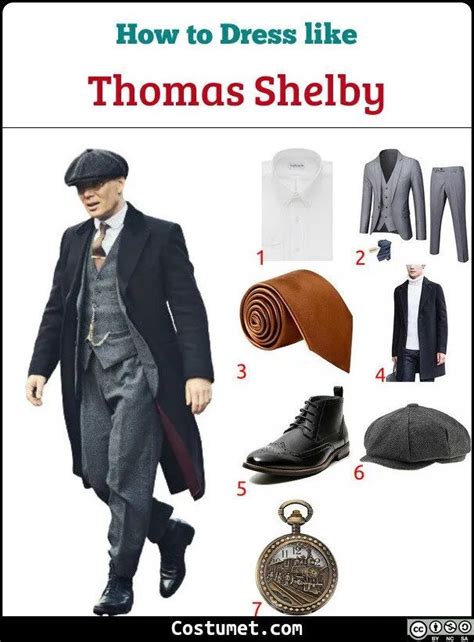 Thomas Shelby (Peaky Blinders) Costume for Cosplay & Halloween 2023 | Peaky blinders costume ...