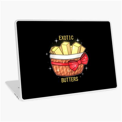 "FNAF Exotic Butters" Laptop Skin for Sale by Sciggles | Redbubble