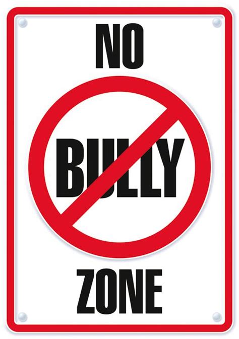 Poster No Bully Zone 13 x 19 | T-A67109 – SupplyMe