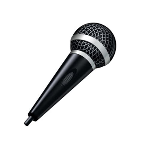 Classic microphone with stand. Cut files for Cricut, Clip Art ...