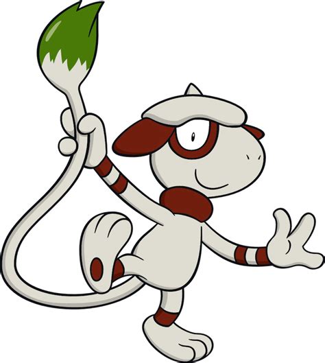 #235 Smeargle (Dream) | Criaturas de fantasía, Pokemon, Criatura