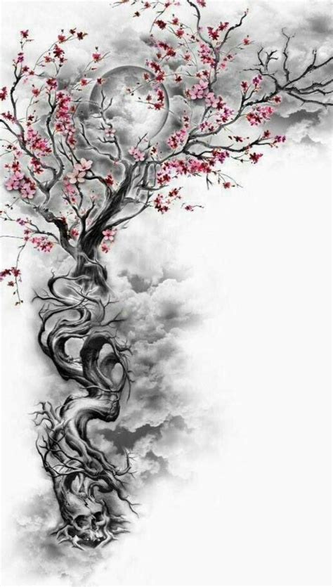 japanese tattoos symbols and meaning #Japanesetattoos | Tree sleeve tattoo, Tree tattoo designs ...