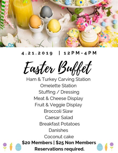 Easter Brunch Buffet | Easter brunch buffet, Veggie display, Easter brunch