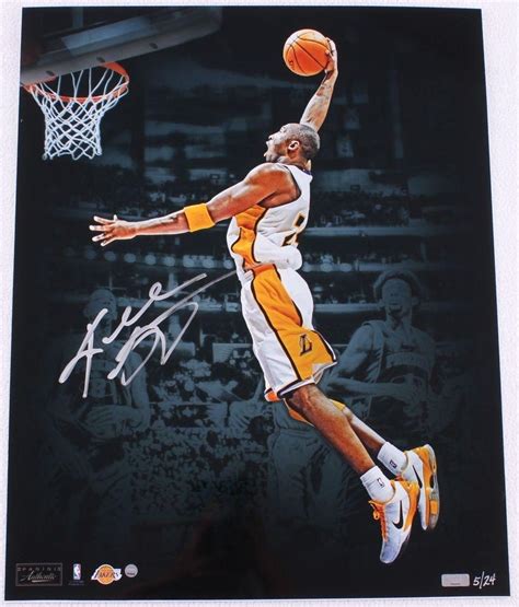 Kobe Bryant Signed Photo, Autographed NBA Photos