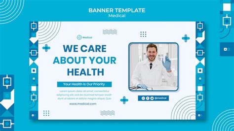 Free PSD | Medical banner design template