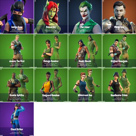 All New Fortnite Leaked Skins & Cosmetics Found in v14.50 - Fortnite Insider