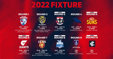 Crows 2023 Afl Fixture Revealed | Images and Photos finder