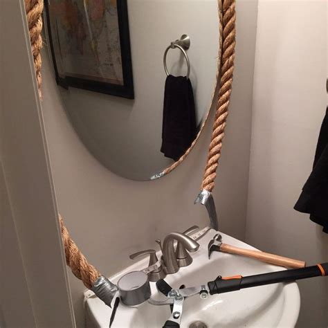 Rope Mirror Frame | Hometalk