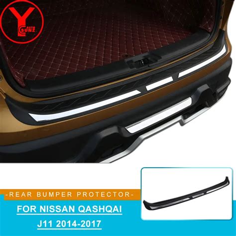 Aliexpress.com : Buy ABS rear bumper protector For nissan qashqai j11 2014 2015 2016 2017 car ...