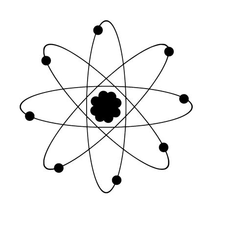 SVG > physics science symbol atomic - Free SVG Image & Icon. | SVG Silh