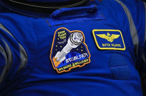 NASA astronauts debut patch for Boeing Starliner crew flight test | Space