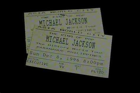 HIStory Tour Tickets - Michael Jackson Photo (27936490) - Fanpop