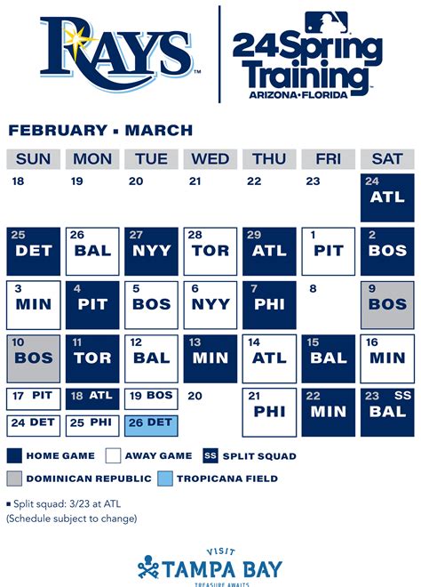 Tampa Bay Rays 2024 Schedule - Mitzi Geralda