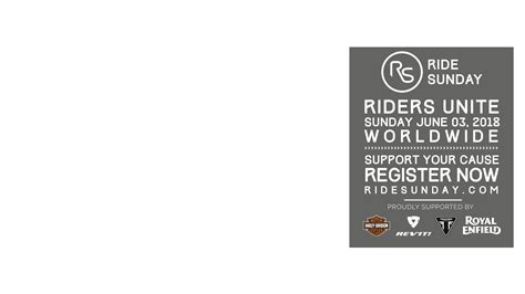 Ride Sunday : Banner Generator