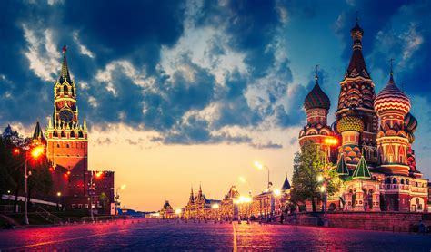 Moscow At Night Wallpapers - Wallpaper Cave