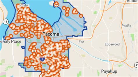 New Tacoma online map shows the nuisances in your neighborhood ...