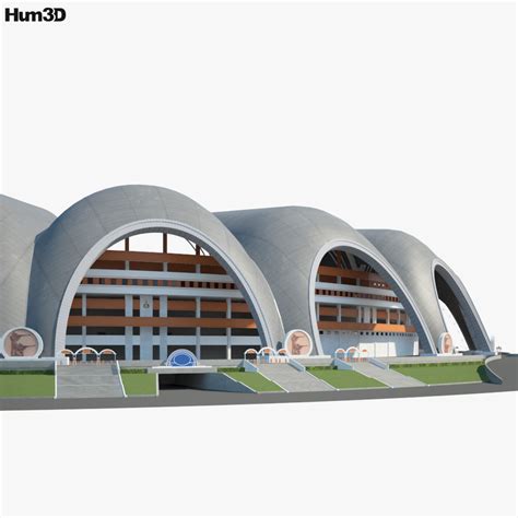 Rungrado 1st of May Stadium 3D model - Architecture on Hum3D