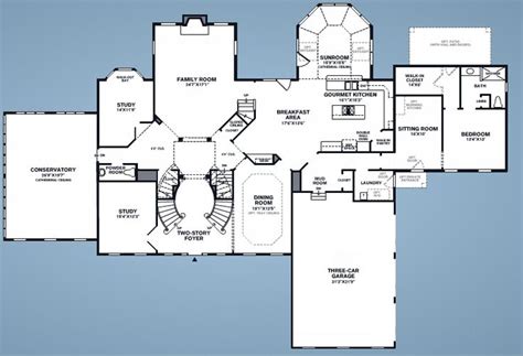 My hampton model floor plan- level one | Floor plans, The hamptons, My dream home