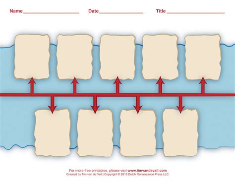 a long line of paper with red arrows pointing to each other in the same direction