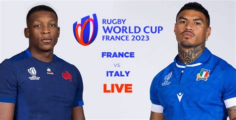 LIVE: France vs Italy