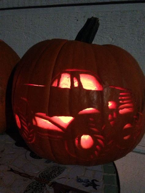 Monster Truck! | Easy pumpkin decorating, Pumpkin carving, Halloween pumpkins carvings