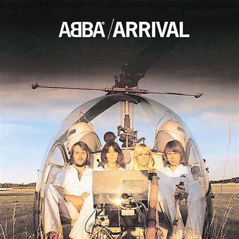 the poster for abra / arrival shows four women sitting in front of a helicopter