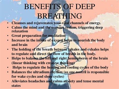 Meditation deep breathing exercises