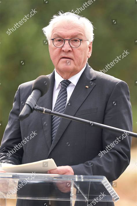 Federal President Frankwalter Steinmeier Visiting Memorial Editorial Stock Photo - Stock Image ...