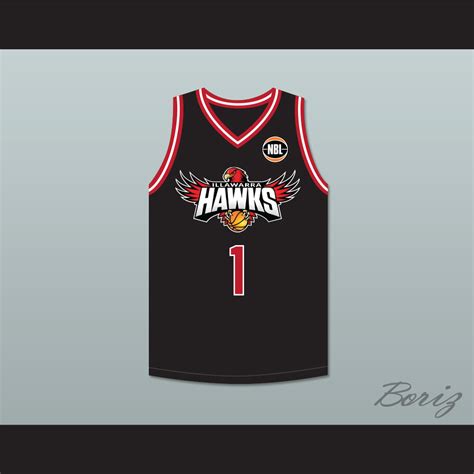 LaMelo Ball 1 Illawarra Hawks Black Basketball Jersey 2 — BORIZ