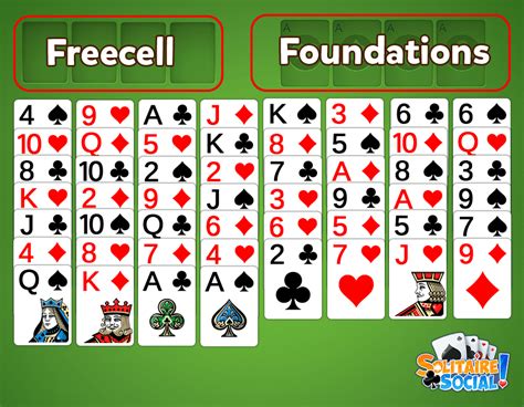 Freecell Solitaire: Play Online & 100% Free - Solitaire Social