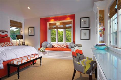 24+ Orange Bedroom Designs, Decorating Ideas | Design Trends - Premium ...